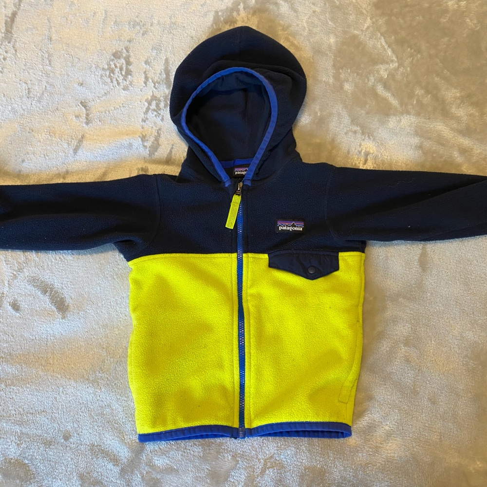 Baby Patagonia fleece jacket
